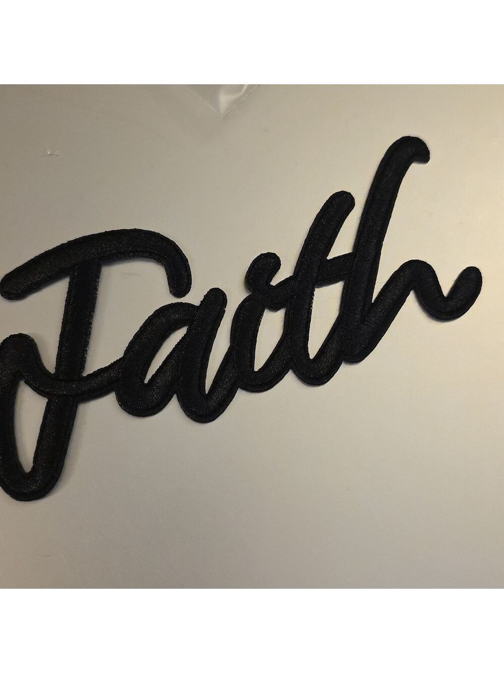 Iron On Patch Faith
